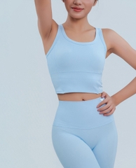 Áo bra thể thao nữ cổ U phom ôm