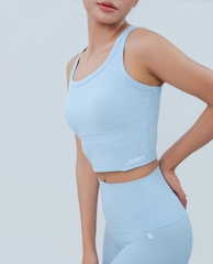 Áo bra thể thao nữ cổ U phom ôm