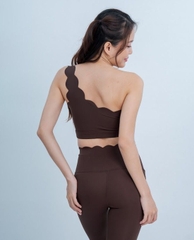 Set đồ tập yoga nữ sóng biển chéo vai Flow