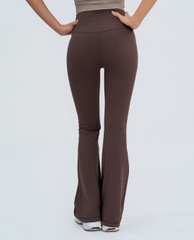 Quần leggings nữ ống loe lưng cao