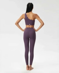 Set đồ tập yoga nữ sóng biển chéo vai Flow
