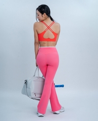 Áo bra thể thao nữ cổ tròn dây chéo