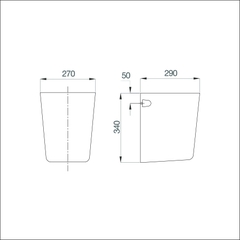 Chân chậu CD58 (V58)