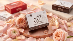 Bao cao su 0.01 Invis Pro nhám, siêu mỏng + kéo dài 10s