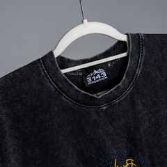Áo Tanktop Wash Nam thêu ngựa Vintage - EX3