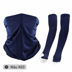 Bộ Khăn đa năng + Găng cánh tay chống nắng UPF 50+ - EX2