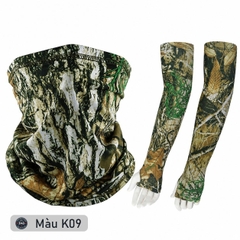 Bộ Khăn đa năng + Găng cánh tay chống nắng UPF 50+ - EX2