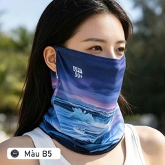 Khăn trùm mặt nữ chống nắng UPF 50+ đa năng - EX1