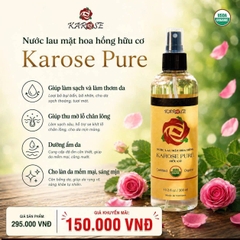 Karose - Nước lau mặt hoa hồng