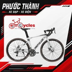Xe đạp đua PAPYLUS PR760 màu Ghi Sứ