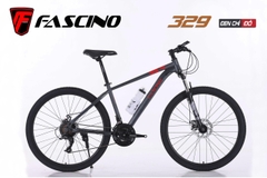 Xe đạp địa hình FASCINO 329 màu Đen chì-Đỏ
