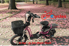 Xe điện Sonsu Ruby 18 2026 màu Hồng