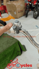 Xe đạp trẻ em nữ Fornix ZN16 màu Vàng Kem