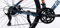 Xe đạp đua Fascino TRITON màu Xanh Tím chuyển màu