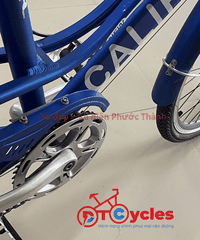 Xe đạp nữ California MODELTIME Có đề màu Xanh Dương