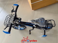 Xe đạp trẻ em nam Abraham SPORT 12 Sườn đôi màu Xanh dương-Đen