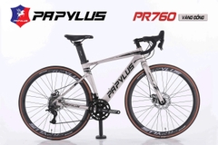 Xe đạp đua PAPYLUS PR760 màu Vàng Đồng