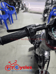 Xe đạp điện Sonsu Ruby bánh lùn màu Đỏ