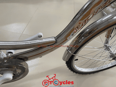 Xe đạp nữ PTCYCLES Windows 580 Sườn đơn thiên nga INOX