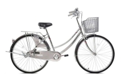 Xe đạp nữ Thống Nhất GN05 26 Sườn đôi dáng cong Inox