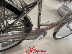 Xe đạp nữ PTCYCLES Windows 580 Sườn đơn thiên nga INOX