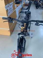 Xe đạp địa hình SMQI Bánh 24 inch 1-Speed màu Đen-Vàng