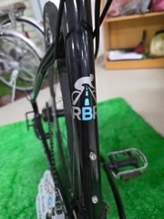 Xe đạp Touring Abraham Bánh 700c Có đề màu Đen-Xanh Dương