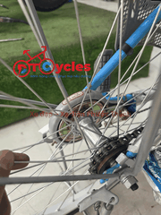Xe đạp nữ PTCYCLES Windows 580 Sườn đơn thiên nga màu Xanh Biển