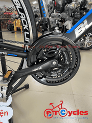 Xe đạp đua BlackLine Bánh 700c Khung nhôm màu Đen-Đỏ