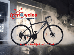Xe đạp Touring Fornix FR200 màu Đen-Xám