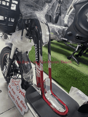 Xe đạp điện Sonsu Ruby bánh lùn màu Đỏ