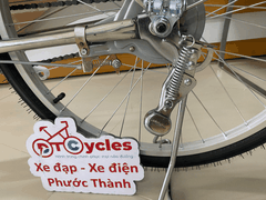 Xe đạp nữ PTCYCLES Windows 580 Sườn đơn thiên nga INOX