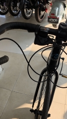 Xe đạp đua Abraham Bánh 700c Hợp Kim màu Đen-Xanh dương