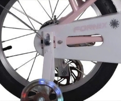 Xe đạp trẻ em nữ Fornix ALS16 sườn đơn thiên nga màu Hồng