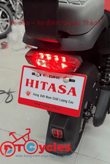 Xe điện HITASA DID màu Đỏ-Cam