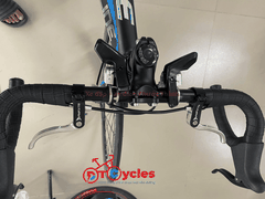Xe đạp đua BlackLine Bánh 700c Khung nhôm màu Đen-Cam