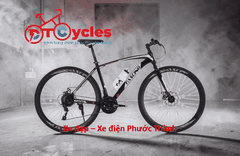 Xe đạp Touring Fascino FT700 Pro Đen-Đỏ