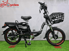 Xe điện Sonsu ECO Sườn cổ điển 18 màu Đen