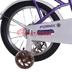 Xe đạp trẻ em nữ Fornix ALS16 sườn đơn thiên nga màu Tím