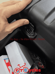 Xe điện Hitasa SEVI màu Đen Nhám
