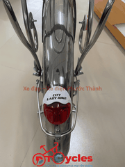 Xe đạp nữ PTCYCLES Windows 580 Sườn đơn thiên nga INOX