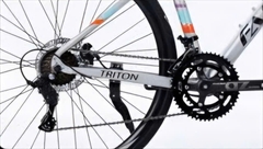 Xe đạp đua Fascino TRITON màu Ghi Sứ