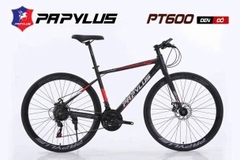 Xe đạp Touring PAPYLUS PT600 màu Đen-Đỏ