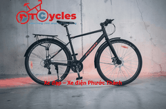 Xe đạp Touring Fornix F9 màu Đen-Đỏ