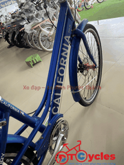 Xe đạp nữ California MODELTIME Có đề màu Xanh Dương