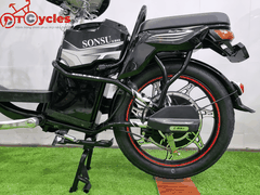 Xe điện Sonsu ECO Sườn cổ điển 18 màu Đen