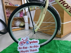 Xe đạp đường phố HOPE Bánh 26 inch màu Vàng Kem