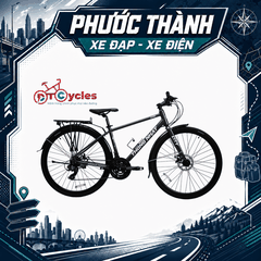 Xe đạp Touring Thống Nhất CPD màu Đen