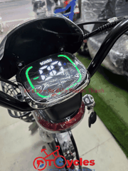 Xe đạp điện Sonsu Ruby bánh lùn màu Đỏ