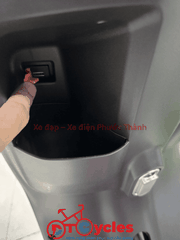 Xe điện Hitasa SEVI màu Đen Nhám